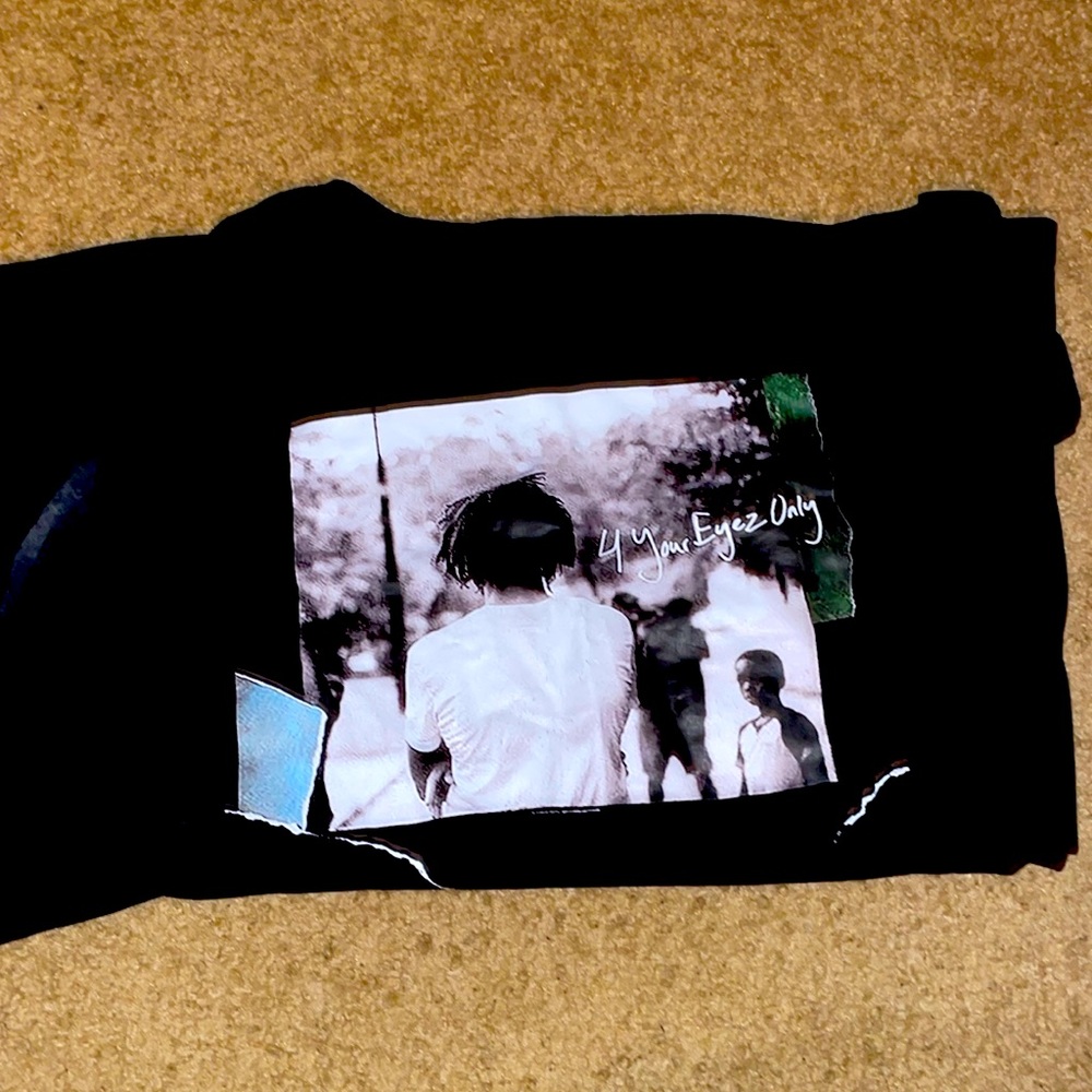 j cole “4 your eyez only” shirt